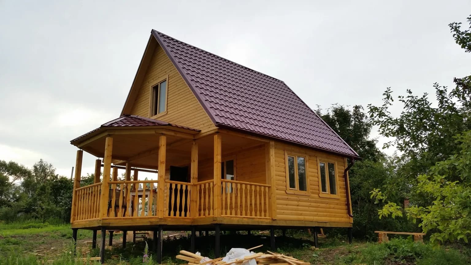 Дом из бруса