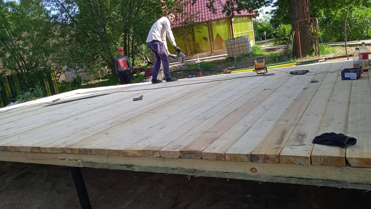 Монолитный фундамент и плита — фото 1
