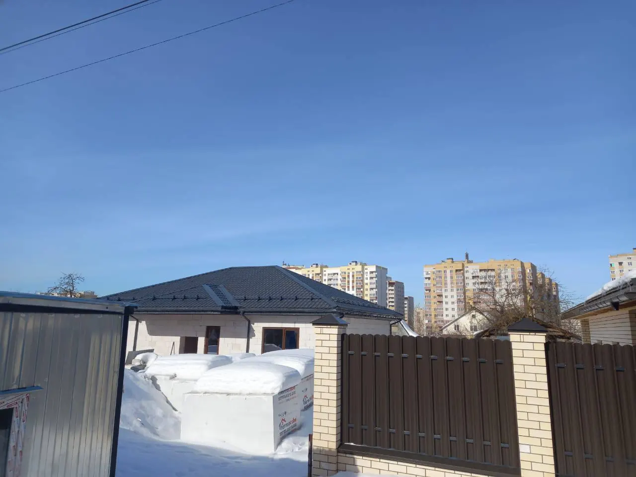 Дома из газоблока и кровельные работы — фото 14